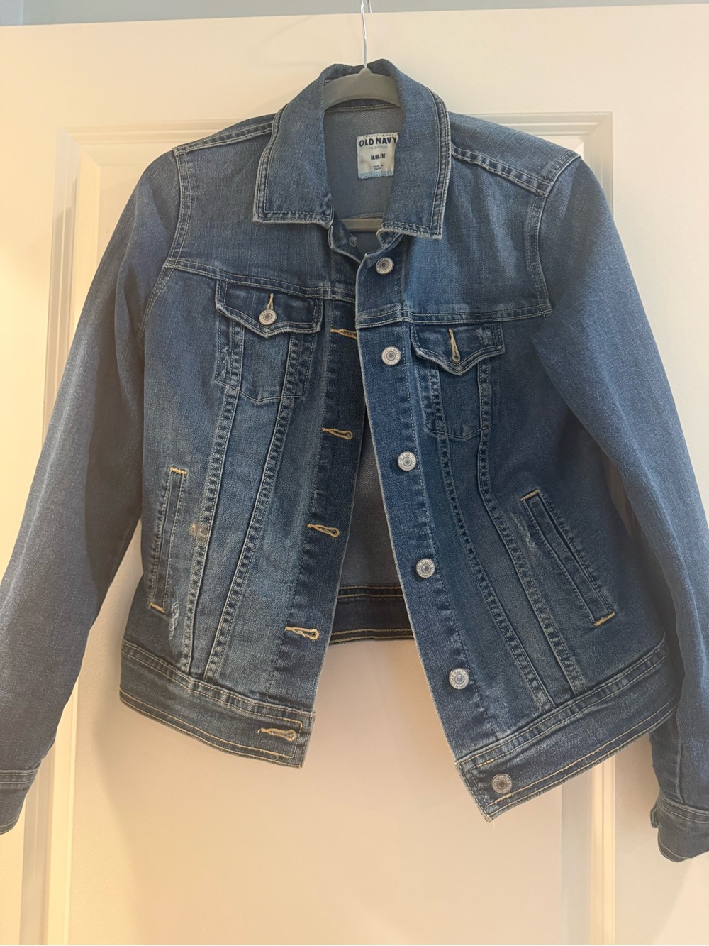 Old Navy Medium Blue Girls' Denim Jacket